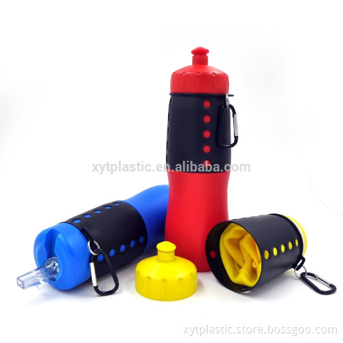 newest style silicone water bottle FDA approved supplier from China